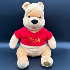 Vintage Disney Store Winnie the Pooh Plush Bear Stuffed Animal Toy Cuddly 17"